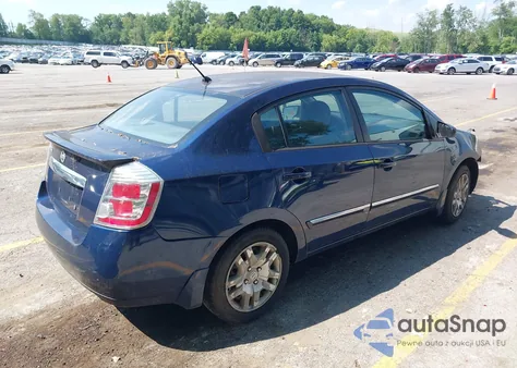 2012 Nissan Sentra 2.0 S from USA, damaged, VIN 3N1AB6AP2CL615575
